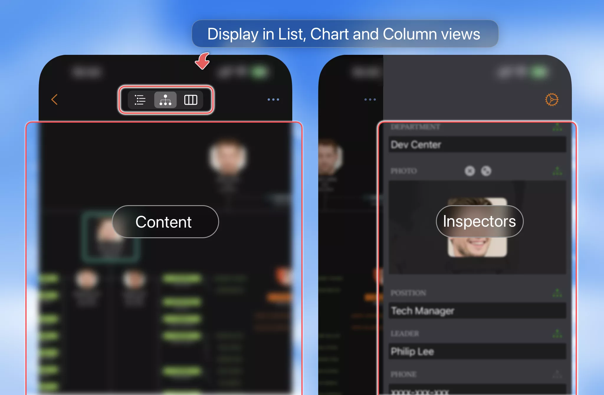 Chart Window - iPhone