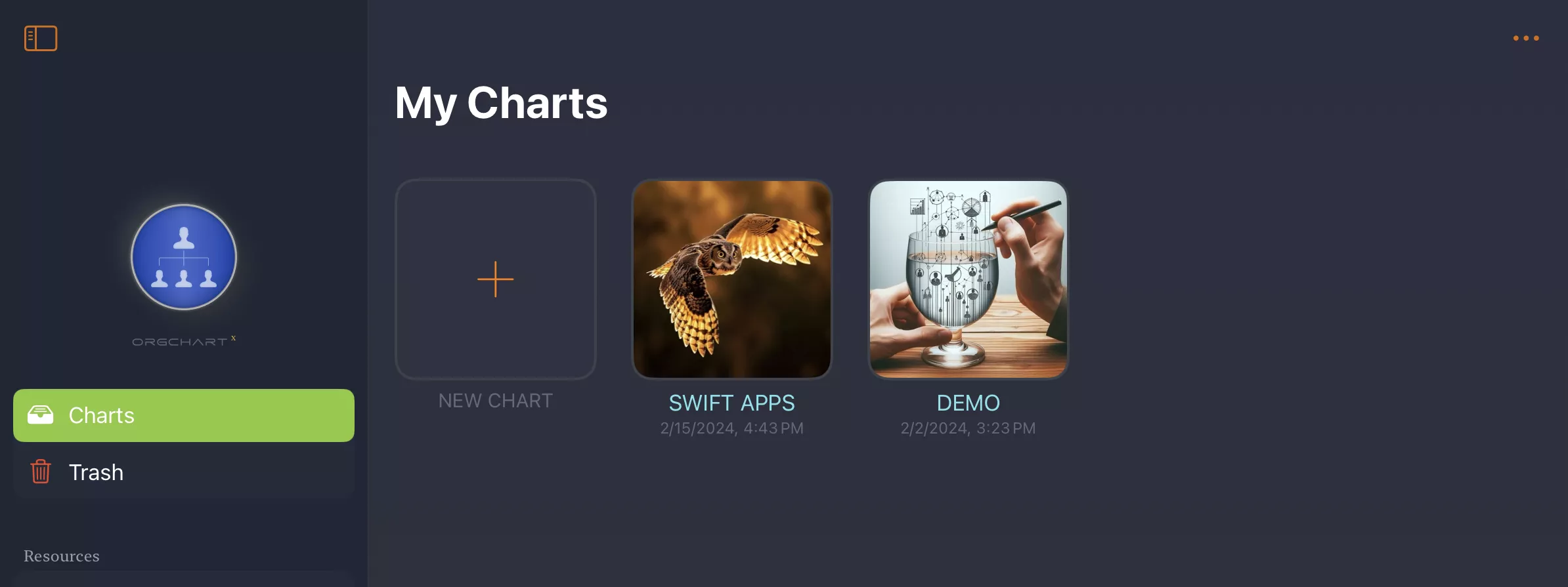 My Charts